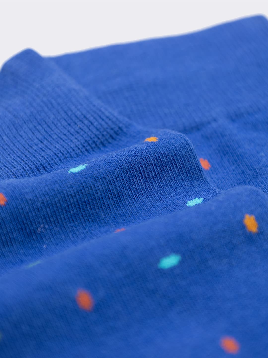 Calze Lunghe Uomo Fantasia Pois Caldo Cotone - Made in Italy